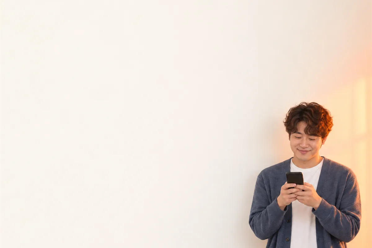 KT 컨텐츠이용료 결제 달력과 휴대폰이 놓인 책상 24시 바로